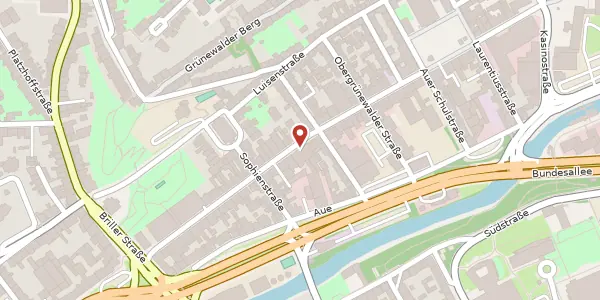 Karte der Umgebung von Friedrich-Ebert-Str. 55, 42103 Wuppertal