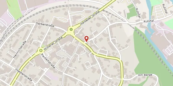 Karte der Umgebung von Meesmannstr. 26, 58456 Witten