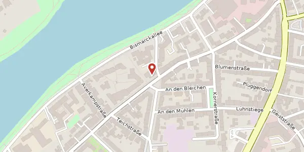 Karte der Umgebung von Scharnhorststr. 40, 48151 Münster