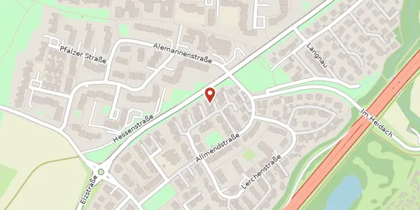 Karte der Umgebung von Starenweg 27, 79211 Denzlingen