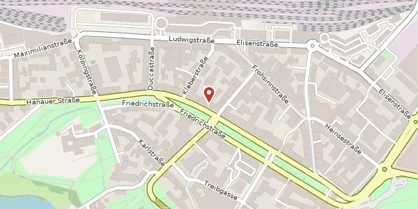 Karte der Umgebung von Weißenburger Str. 38, 63739 Aschaffenburg