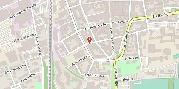 Karte der Umgebung von Ackerstraße 7, 67227 Frankenthal (Pfalz)
