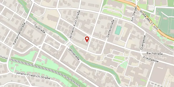 Karte der Umgebung von Lasallestraße 14, 07743 Jena