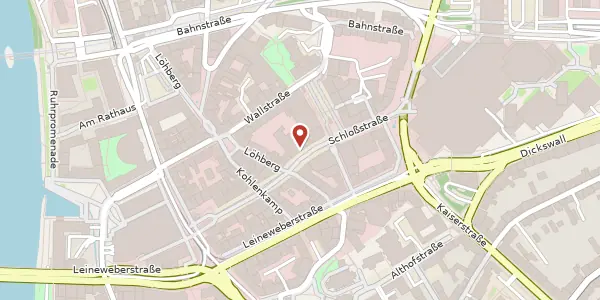 Karte der Umgebung von Schlossstr. 16, 45468 Mülheim an der Ruhr