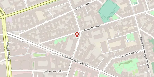Karte der Umgebung von Tucholskystraße 31, 10117 Berlin