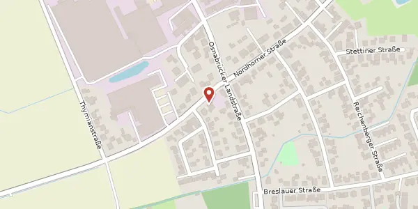 Karte der Umgebung von Nordhorner Str. 62, 33335 Gütersloh
