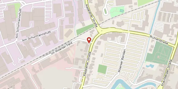 Karte der Umgebung von Repelener Str. 32, 47441 Moers