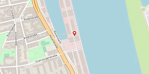 Karte der Umgebung von Im Zollhafen 24, 50678 Köln
