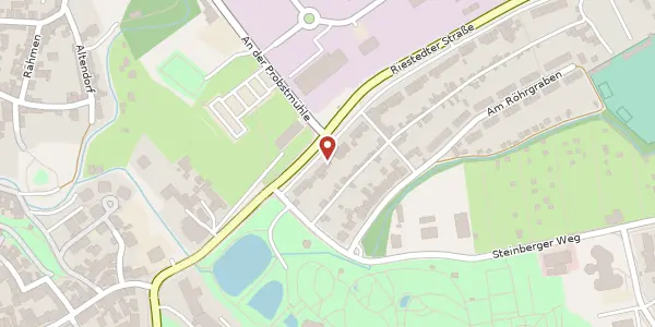 Karte der Umgebung von Riestedter Straße 44d, 06526 Sangerhausen