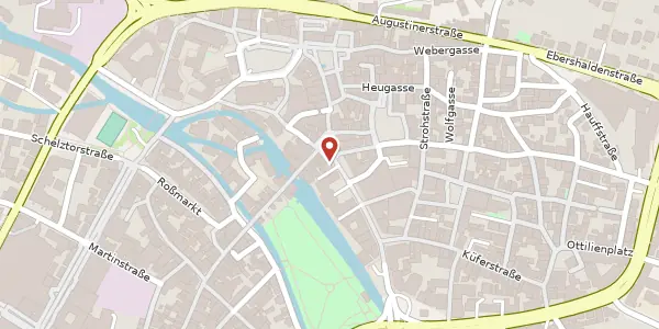 Karte der Umgebung von Ritterstraße 6, 73728 Esslingen