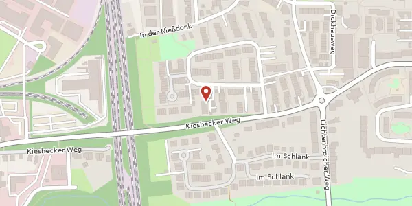 Karte der Umgebung von Am Schorn 89, 40472 Düsseldorf