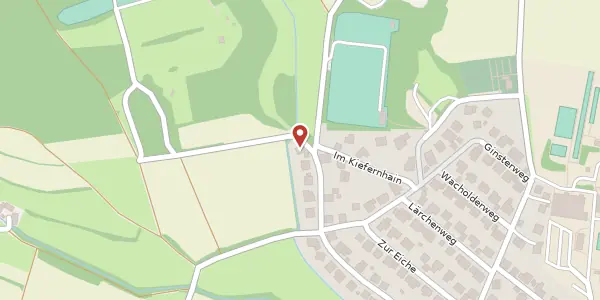 Karte der Umgebung von Mühlackerstraße 45, 35096 Weimar