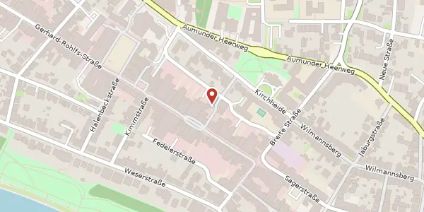 Karte der Umgebung von Gerhard-Rohlfs-Str. 16, 28757 Bremen