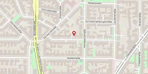 Karte der Umgebung von Albestraße 11, 12159 Berlin