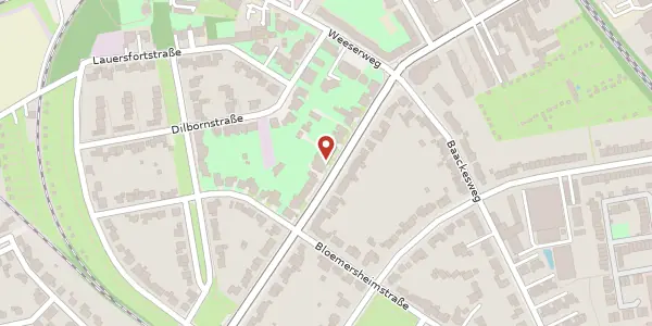 Karte der Umgebung von Forstwaldstr. 17, 47804 Krefeld