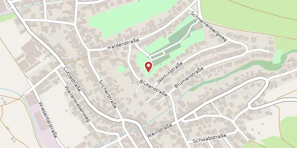 Karte der Umgebung von Blütenstraße 13, 71384 Weinstadt