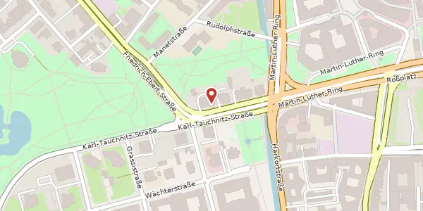 Karte der Umgebung von Karl-Tauchnitz-Straße 10, 04107 Leipzig