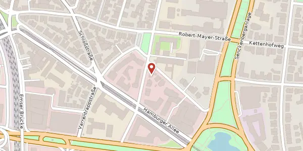Karte der Umgebung von Emil-Sulzbach-Str. 22, 60486 Frankfurt
