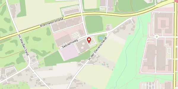 Karte der Umgebung von Sebrathweg 20, 44149 Dortmund