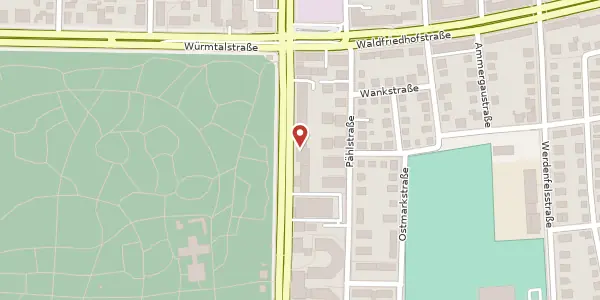 Karte der Umgebung von Fürstenrieder Str. 267, 81377 München