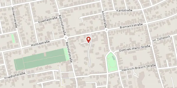 Karte der Umgebung von Dresdener Straße 2, 67454 Haßloch