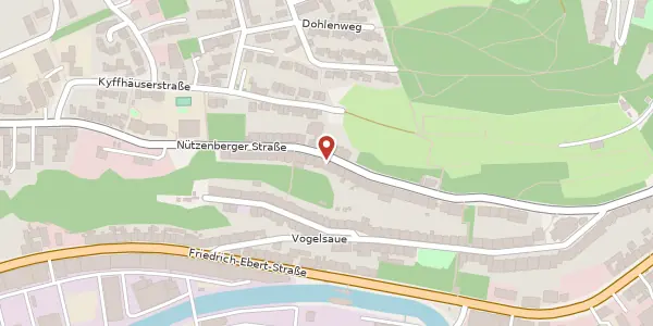 Karte der Umgebung von Nützenberger Str. 223, 42115 Wuppertal