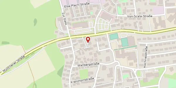 Karte der Umgebung von Münchener Str. 33, 85560 Ebersberg