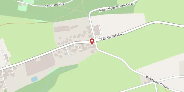Karte der Umgebung von Lacher Str. 91, 42657 Solingen