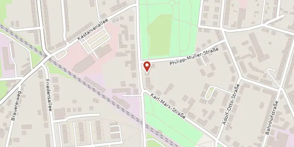 Karte der Umgebung von Jeversche Straße 17, 39261 Zerbst/Anhalt