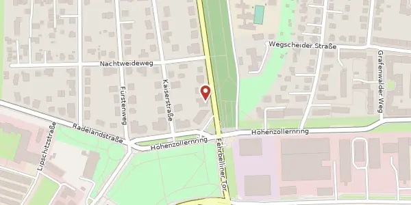 Karte der Umgebung von Schönwalder Allee 73, 13587 Berlin