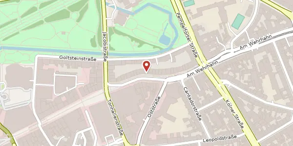 Karte der Umgebung von Am Wehrhahn 18, 40211 Düsseldorf