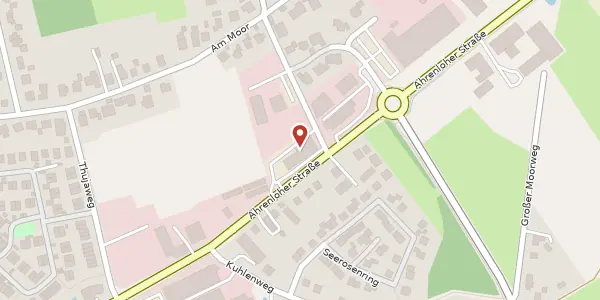 Karte der Umgebung von Ahrenloher Straße 97, 25436 Tornesch