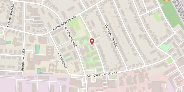 Karte der Umgebung von Tepler Str. 5, 61169 Friedberg