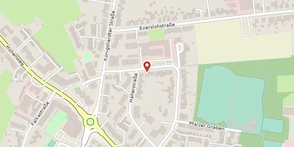 Karte der Umgebung von Dohlenstr. 31, 46145 Oberhausen