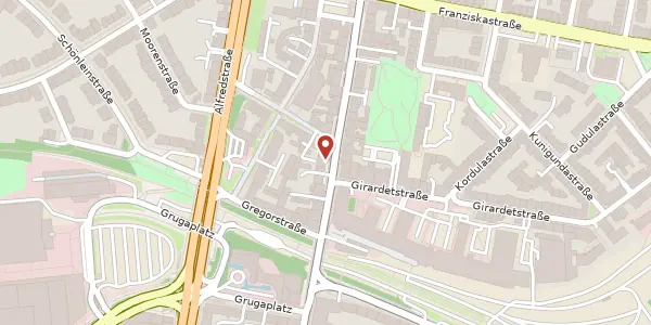 Karte der Umgebung von Rüttenscheider Str. 134, 45131 Essen