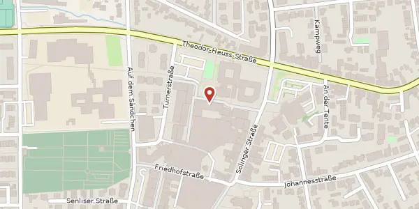 Karte der Umgebung von Konrad-Adenauer-Platz 6, 40764 Langenfeld