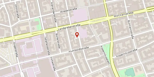 Karte der Umgebung von Ammanstr. 10, 90459 Nürnberg