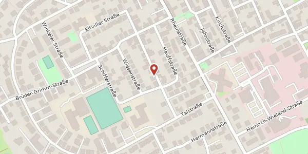 Karte der Umgebung von Friedrichstraße 14, 55218 Ingelheim