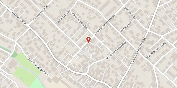 Karte der Umgebung von Cretzschmarstraße 8, 65843 Sulzbach