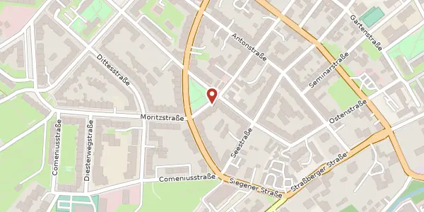 Karte der Umgebung von Moritzstraße 53, 08523 Plauen