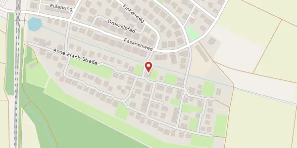 Karte der Umgebung von Anne-Frank-Str. 34, 35428 Langgöns