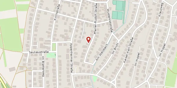 Karte der Umgebung von Pfarrer-Rudolf-Straße 24, 55435 Gau-Algesheim