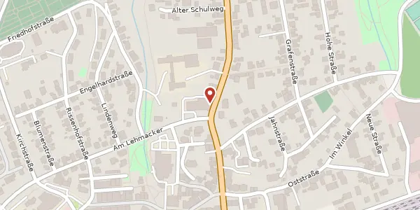 Karte der Umgebung von Hauptstr. 109, 58739 Wickede
