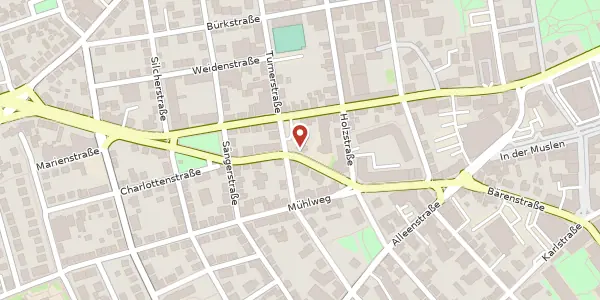 Karte der Umgebung von Villinger Straße 18, 78054 Villingen-Schwenningen