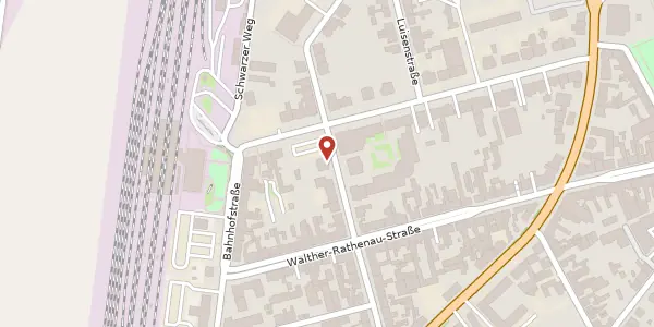 Karte der Umgebung von Mittelstraße 21, 06749 Bitterfeld-Wolfen