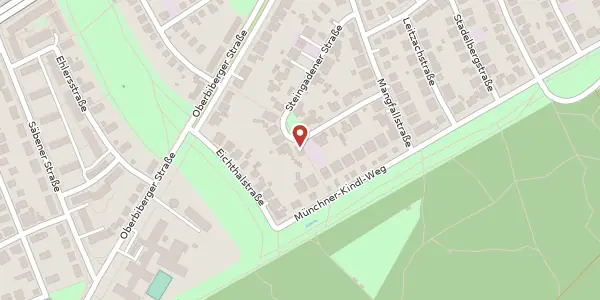 Karte der Umgebung von Steingadener Straße 28, 81547 München