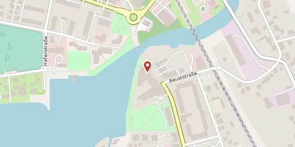Karte der Umgebung von Friedrichstraße 1-3, 15537 Erkner