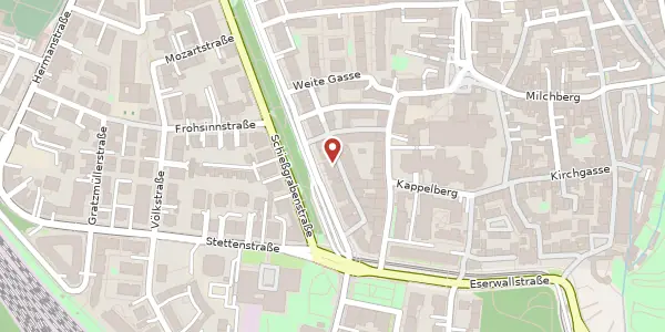 Karte der Umgebung von Konrad-Adenauer-Allee 55, 86150 Augsburg