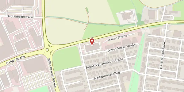 Karte der Umgebung von Haller Straße 189, 74564 Crailsheim