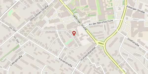 Karte der Umgebung von Marie-Curie-Str. 38, 47441 Moers